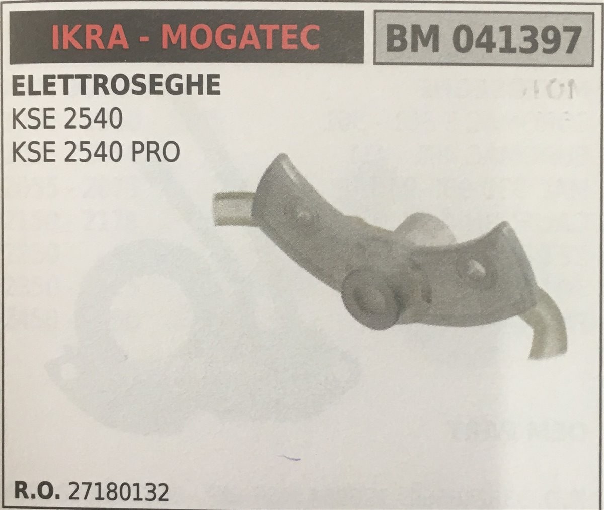 POMPA OLIO BRUMAR IKRA - MOGATEC ELETTROSEGHE KSE 2540 KSE 2540 PRO