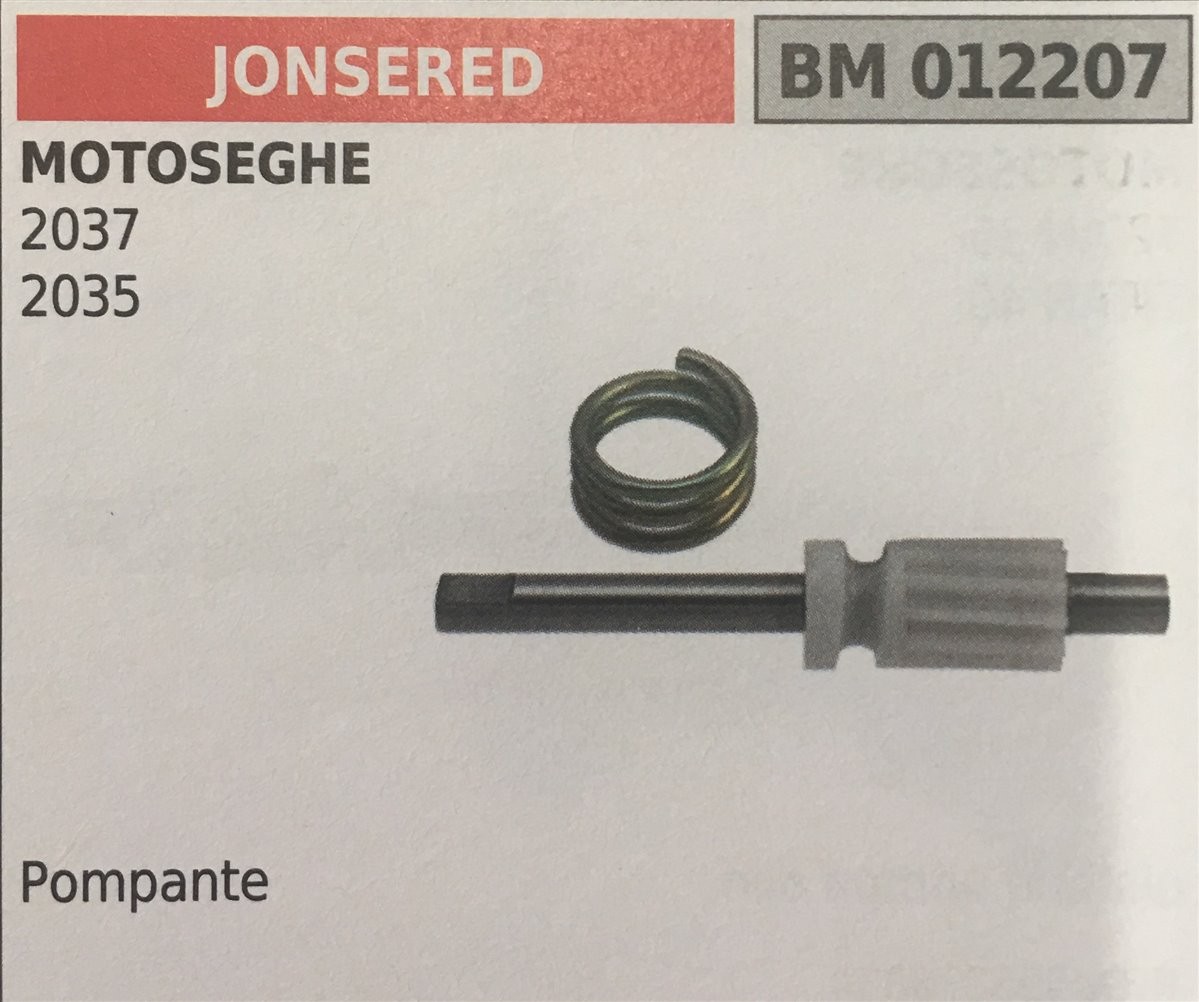 POMPA OLIO BRUMAR JONSERED MOTOSEGHE 2037 2035   pompante