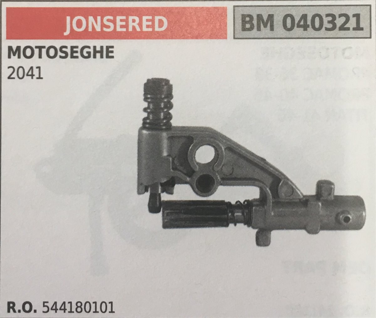 POMPA OLIO BRUMAR JONSERED MOTOSEGHE 2041