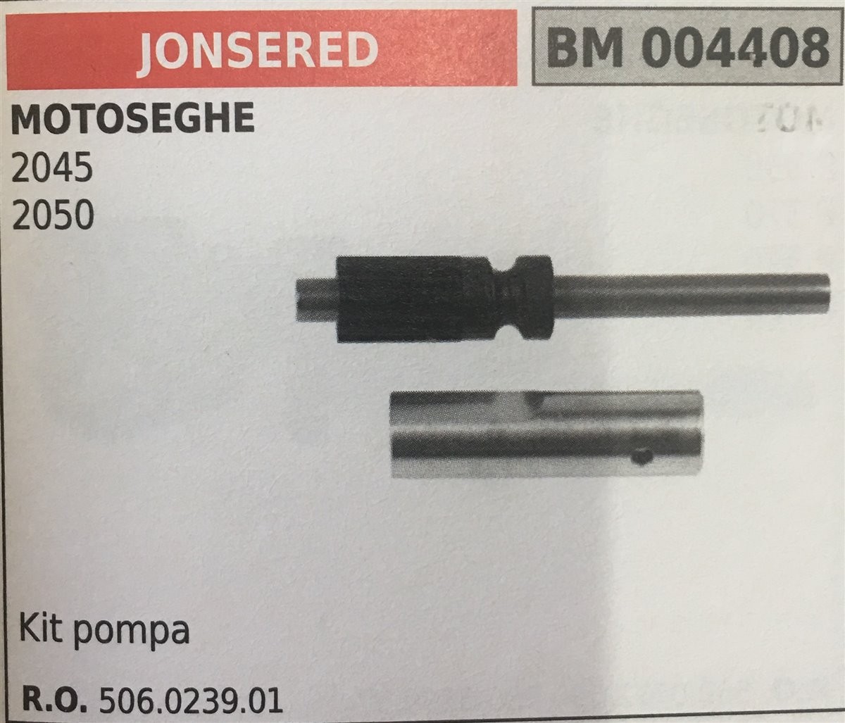 POMPA OLIO BRUMAR JONSERED MOTOSEGHE 2045 2050   kit pompa