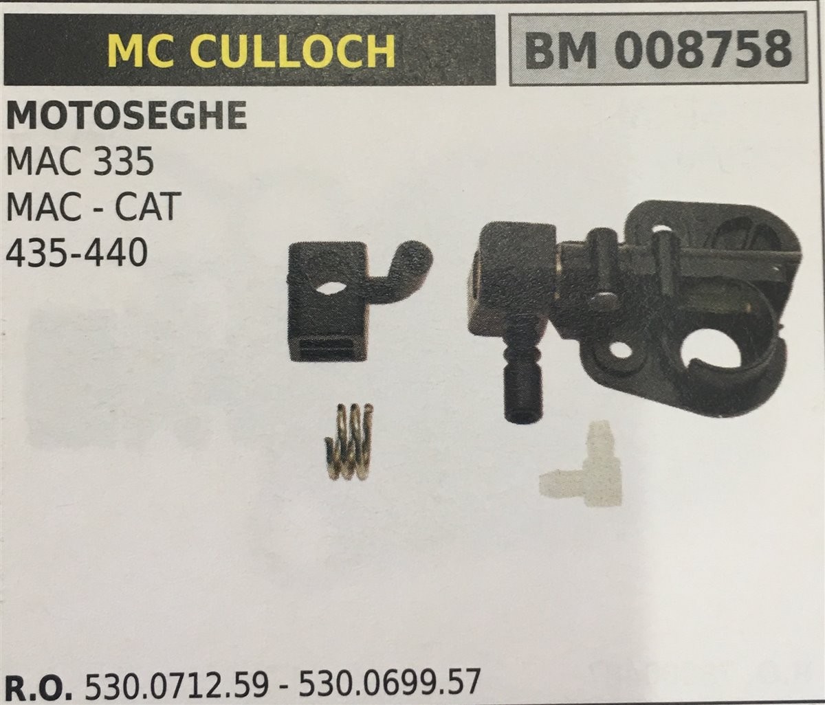 POMPA OLIO BRUMAR MC CULLOCH MOTOSEGHE MAC 335 MAC - CAT 435-440