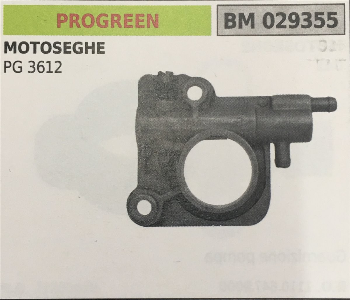 POMPA OLIO BRUMAR PROGREEN MOTOSEGHE  PG 3612