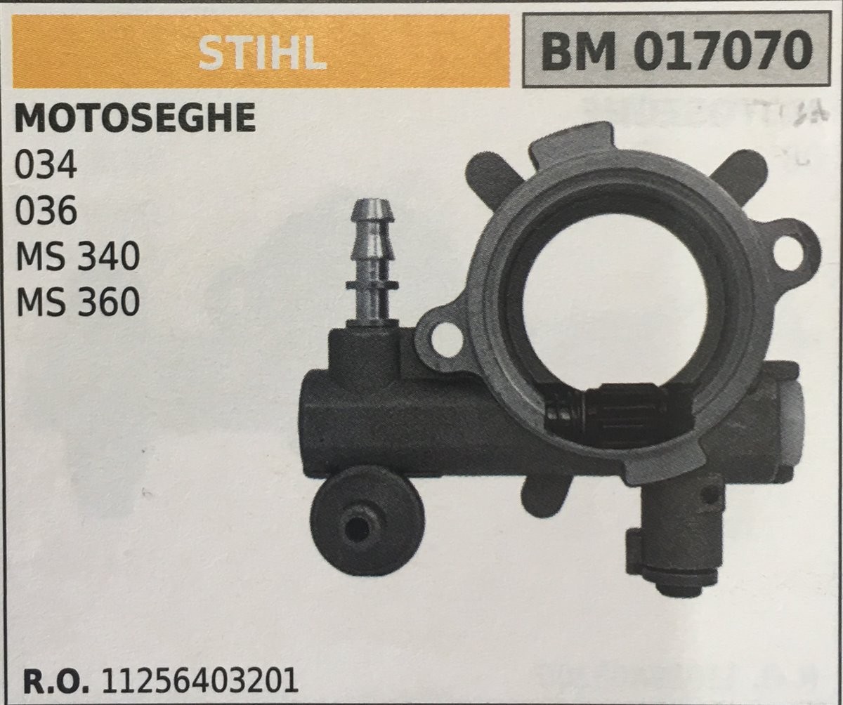 POMPA OLIO BRUMAR STIHL MOTOSEGHE 034 036 MS 340 MS 360