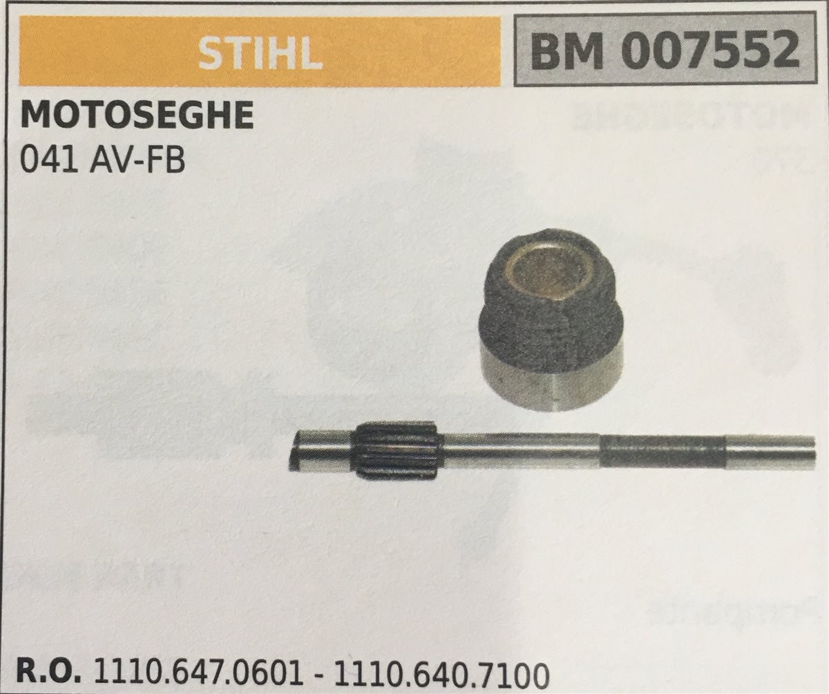 POMPA OLIO BRUMAR STIHL MOTOSEGHE 041 AV-FB