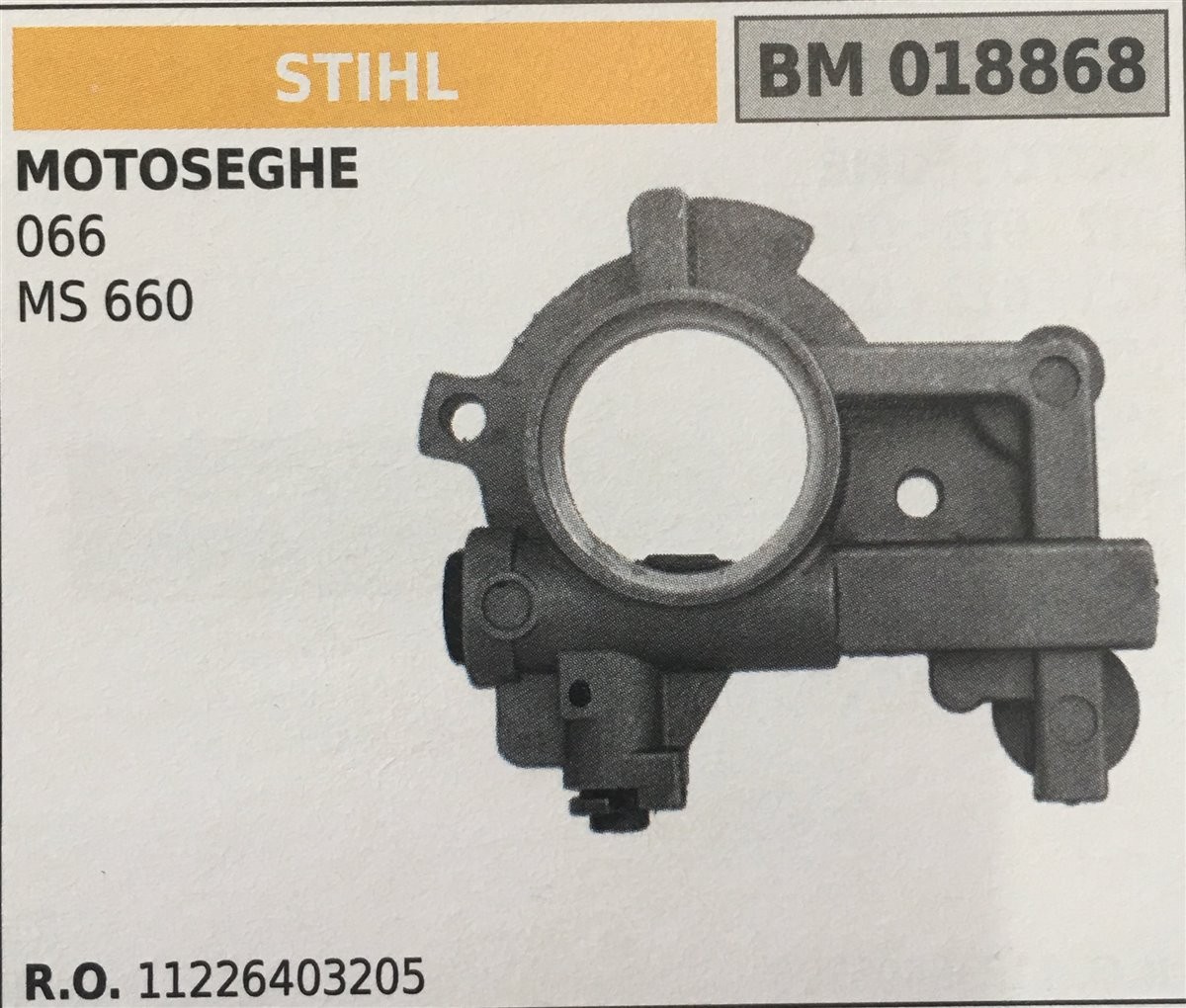 POMPA OLIO BRUMAR STIHL MOTOSEGHE 066 MS 660