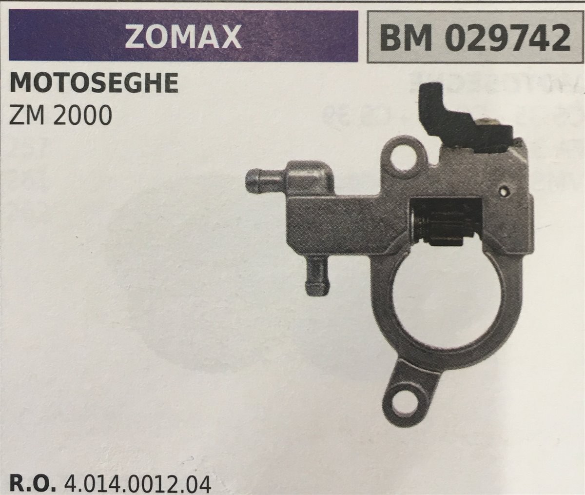 POMPA OLIO BRUMAR ZOMAX MOTOSEGHE ZM 2000