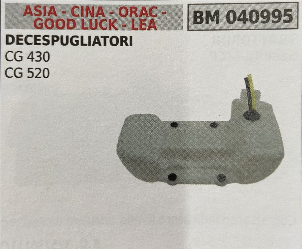 BRUMAR SERBATOIO ASIA - CINA - ORAC - GOOD LUCK - LEA DECESPUGLIATORI CG 430 CG 520