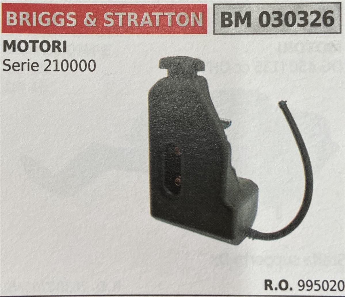 BRUMAR SERBATOIO BRIGGS & STRATTON MOTORI Serie 210000  R.O. 995020