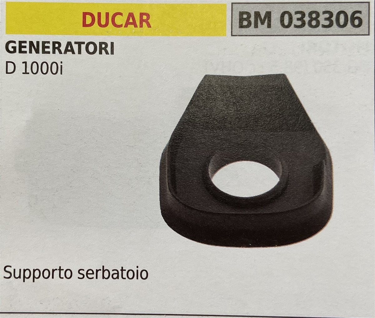 BRUMAR SERBATOIO DUCAR GENERATORI D 1000i  Supporto serbatoio