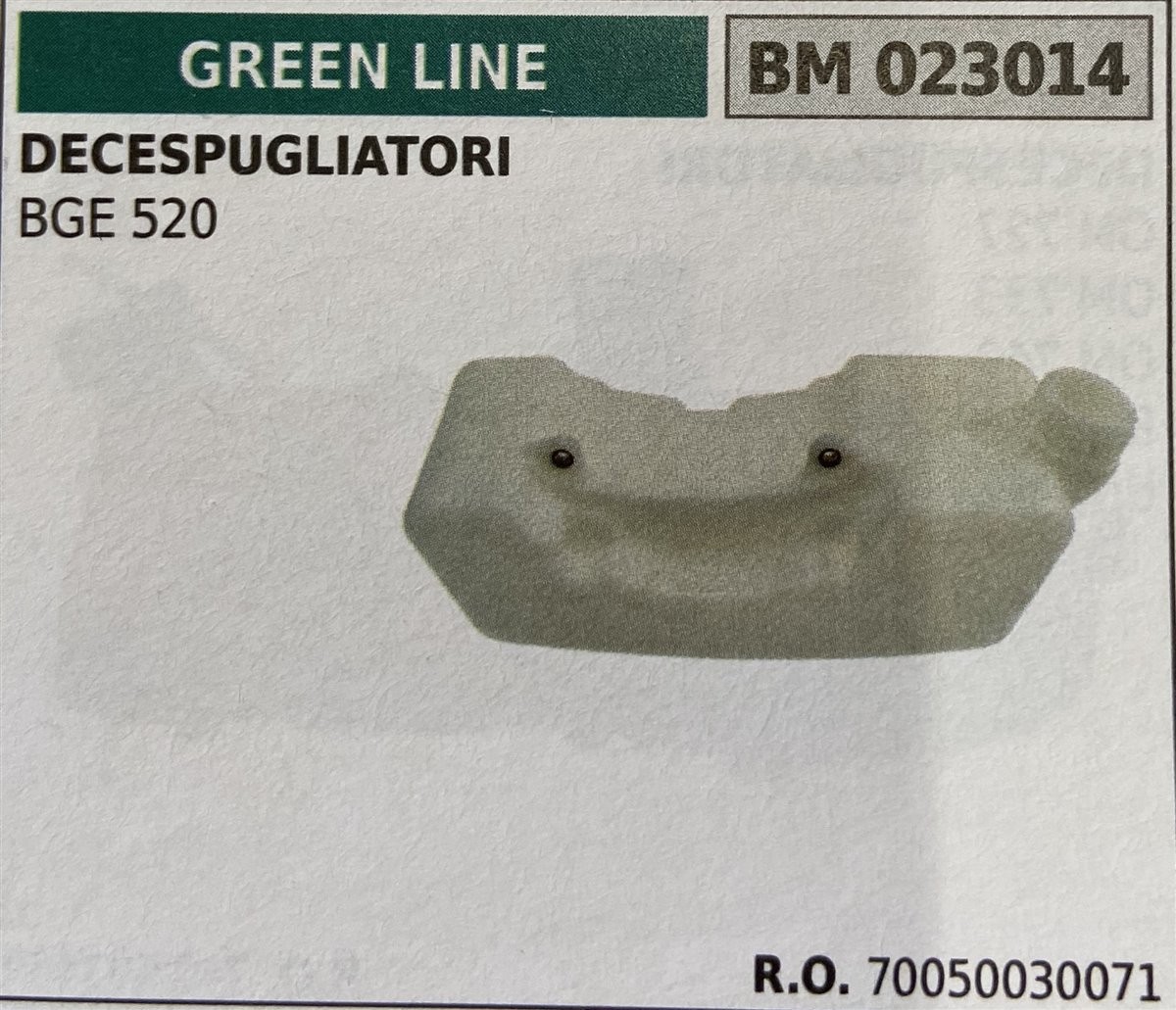 BRUMAR SERBATOIO GREEN LINE DECESPUGLIATORI BGE 520  R.O. 70050030071