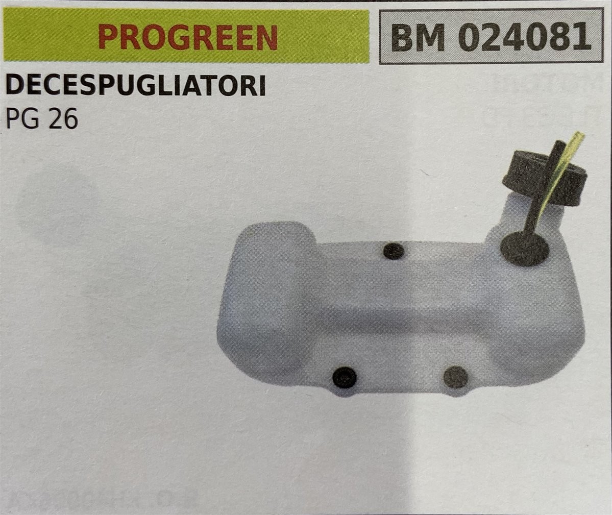 BRUMAR SERBATOIO PROGREEN DECESPUGLIATORI PG 26