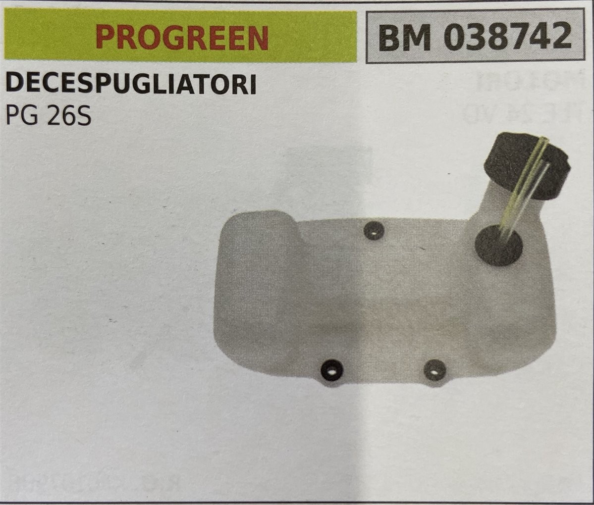 BRUMAR SERBATOIO PROGREEN DECESPUGLIATORI PG 26S