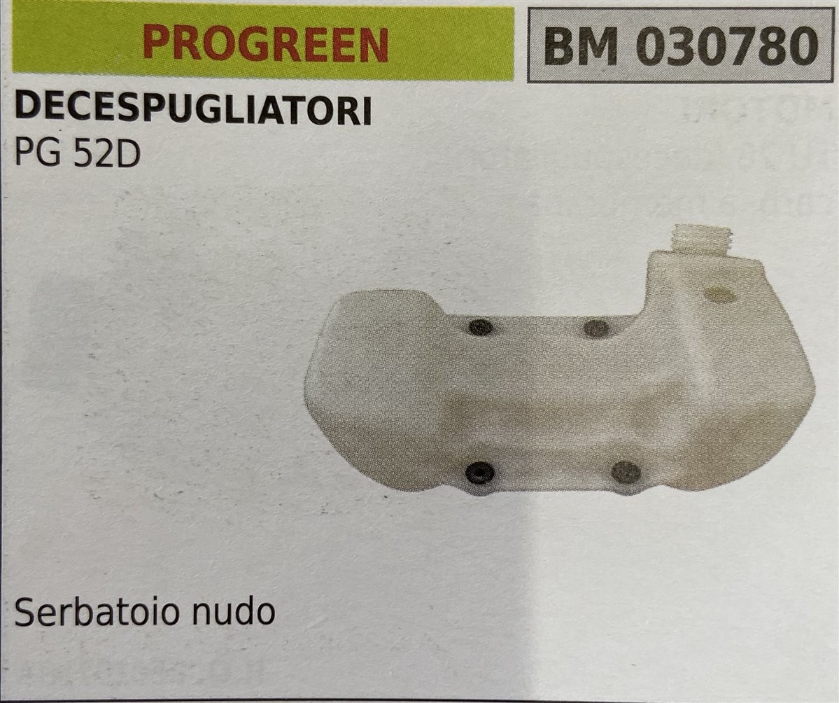 BRUMAR SERBATOIO PROGREEN DECESPUGLIATORI PG 52D  serbatoio nudo