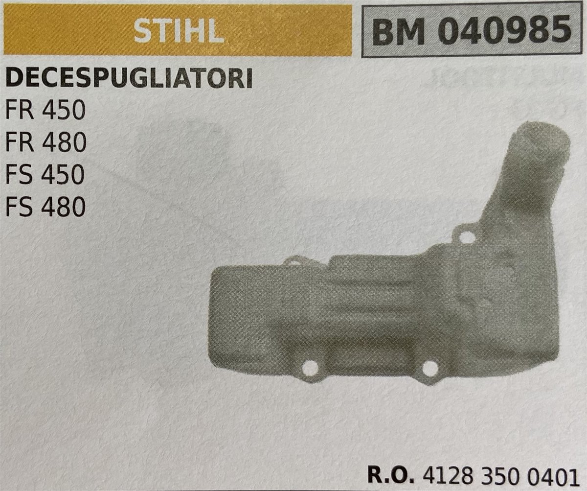 BRUMAR SERBATOIO STIHL DECESPUGLIATORI FR 450 FR 480 FS 450 FS 480  R.O. 4128 350 0401