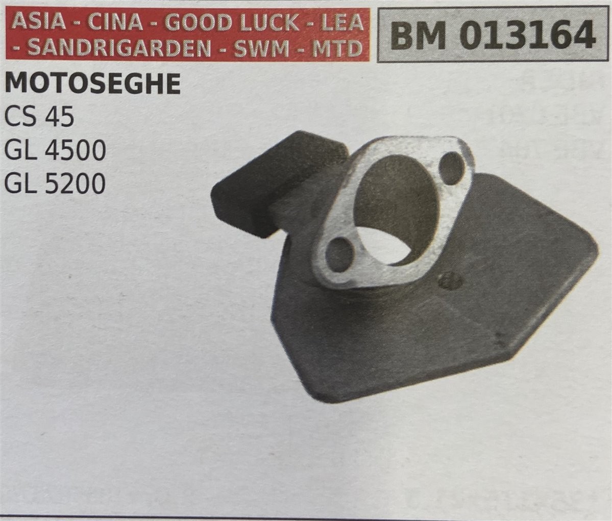 BRUMAR FILTRO ASIA - CINA - GOOD LUCK - LEA - SANDRIGARDEN - SWM - MTD  MOTOSEGHE CS 45 GL 4500 GL 5200  R.O. -
