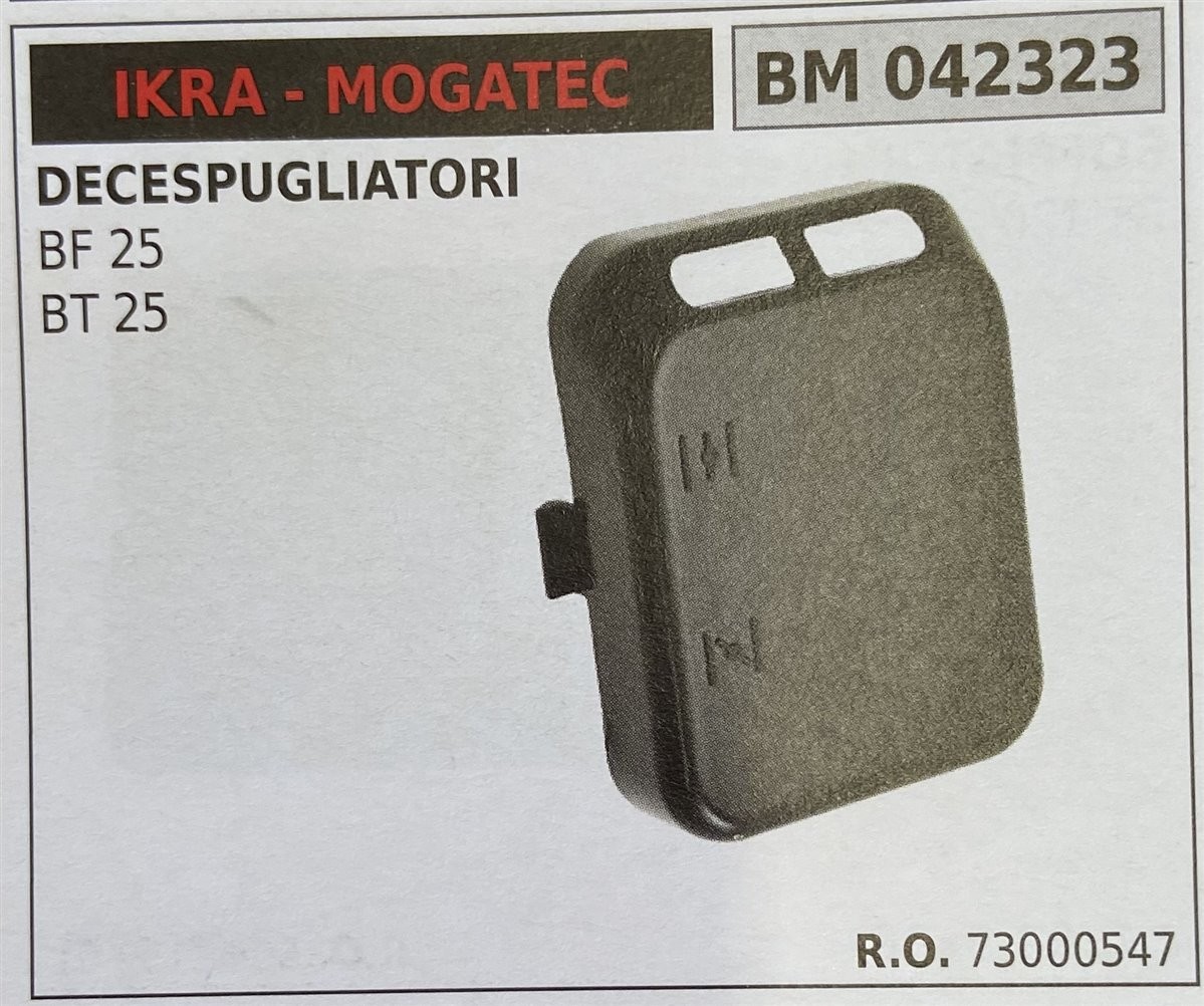 BRUMAR FILTRO IKRA - MOGATEC  DECESPUGLIATORI BF 25 BT 25  R.O. 73000547