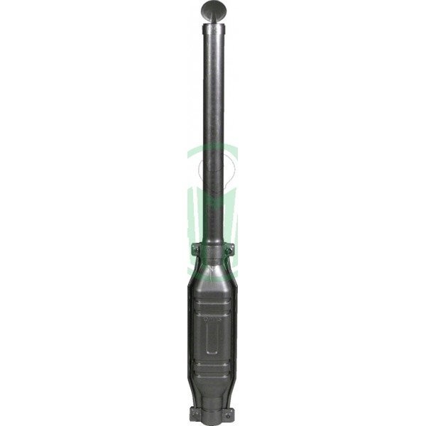 Marmitta completa con prolunga diritta Ø 40 con silenziatore piccolo L 970 mm