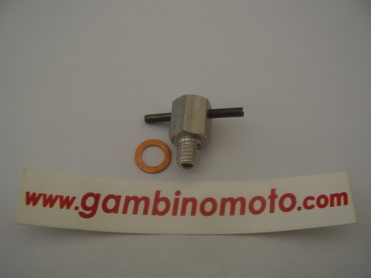 RUBINETTO SPURGO VASCHETTA CARBURATORE BING 19 BING 23
