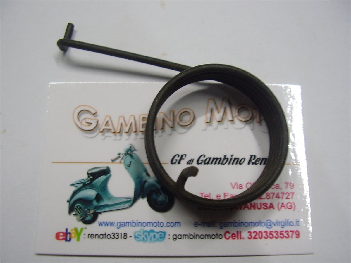  MOLLA PEDALE AVVIAMENTO MISURE INTERNO MM37 ESTERNO MM42 PIOLINO PICCOLO MM12 ATTACCO ESTERNO CM5 DIAMETRO MOLLA MM 2,5