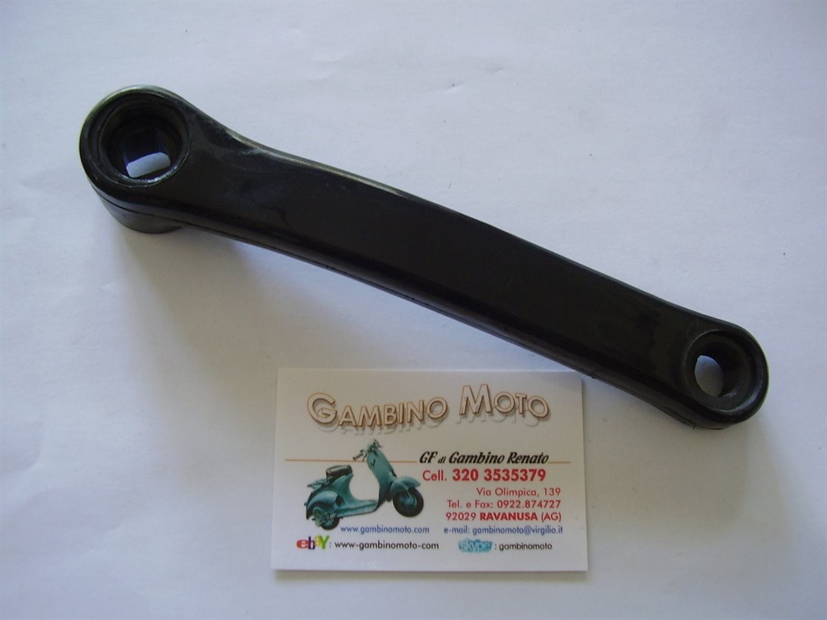 Braccio Pedale / Pedivella 170mm Sinistro Quadro in Acciaio Bici MTB IN FERRO 