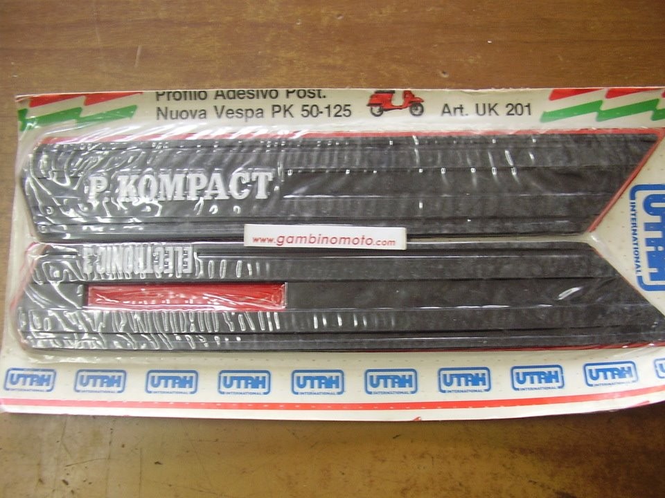 MODANATURE POSTERIORE NERA VESPA PK 50 S MARCA HUTAH 