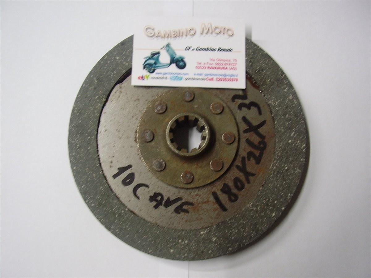 FRIZIONE MOTOZAPPA MOTOAGRICOLA MISURE 180X26X32 CAVE 10 