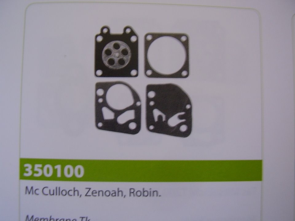 MEMBRANA TK MC CULLOCK - ZENOAH - ROBIN