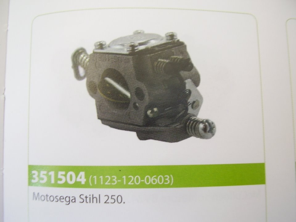 CARBURATORE MOTOSEGA STHIL 250