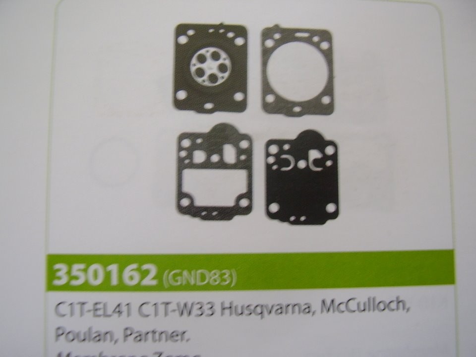 MEMBRANA ZAMA C1T-EL41 - C1T-W33 HUSQVARNA - MCCULLOCH - PAULAN - PARTNER