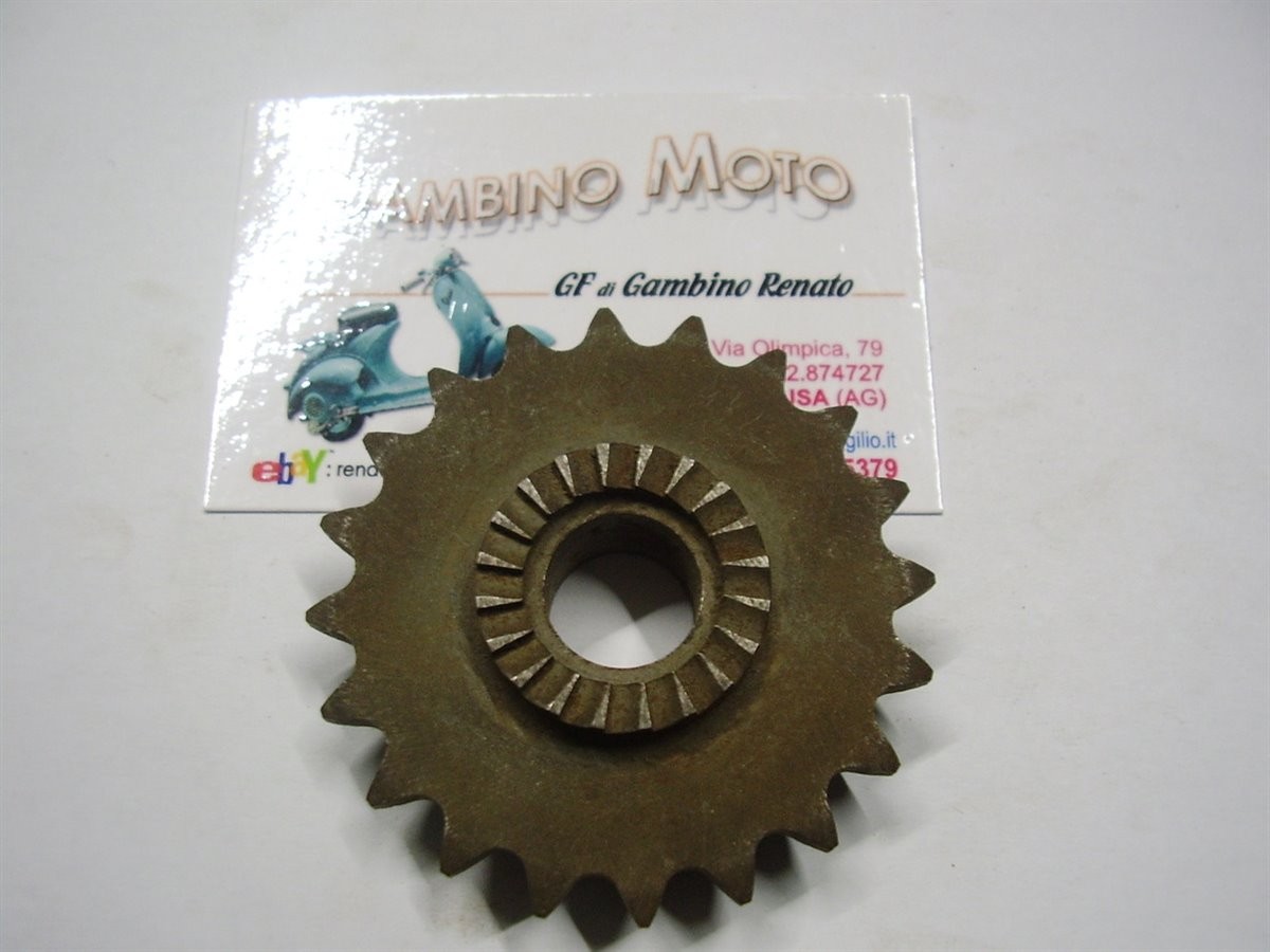 PIGNONE PER MOTO EPOCA NUMERO DI DENTI 20