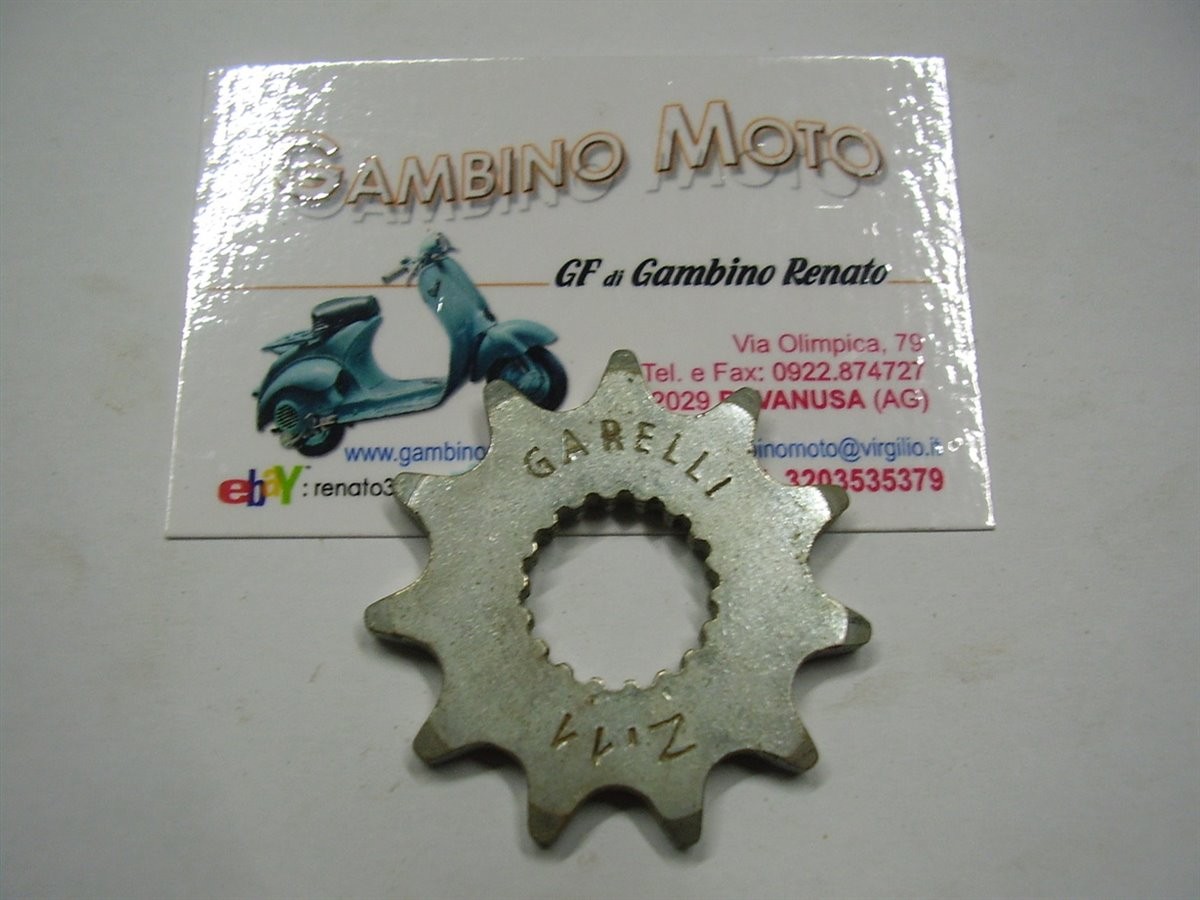 PIGNONE PER CICLOMOTORE GARELLI CICLONE URKA SAHEL NUMERO DI DENTI 11
