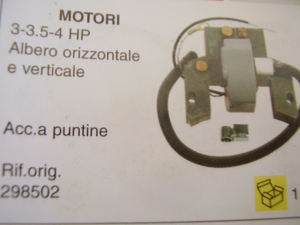BOBINA ACCENSIONE BRIGGS & STRATTON 6-7--10-11-15-16