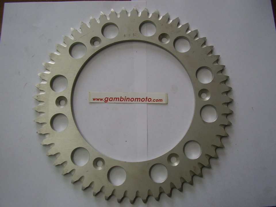 CORONA MOTO CROSS MODELLO TIPO 896  DENTI Z 52  CORONA ALLUMINIO