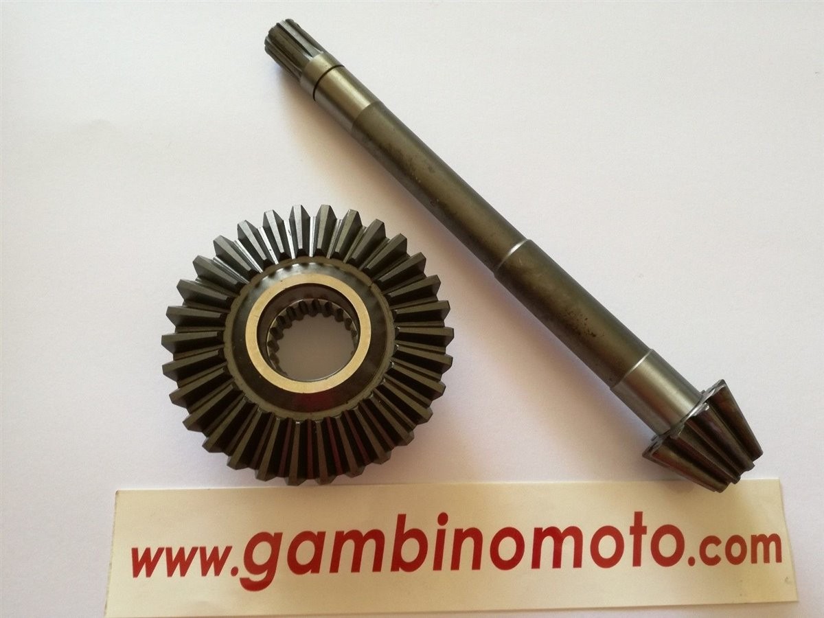COPPIA CONICA FRESA DENTI 9/22 MOTOCOLTIVATORE FERRARI 72S LA FOTO E DIMOSTRATIVA