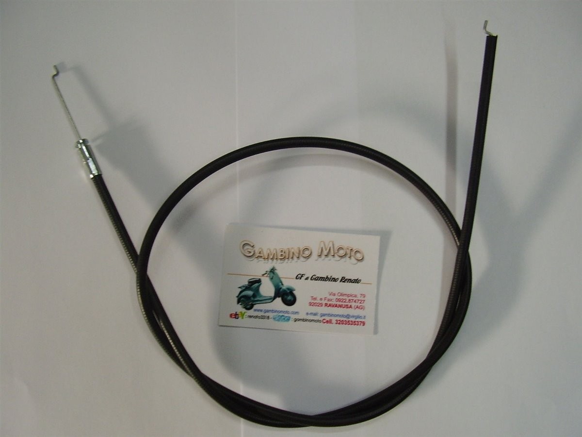 TRASMISSIONE GAS MOTOZAPPA RASAERBA 4 TEMPI CAVO ACCIAIO MISURA GUAINA 100mm