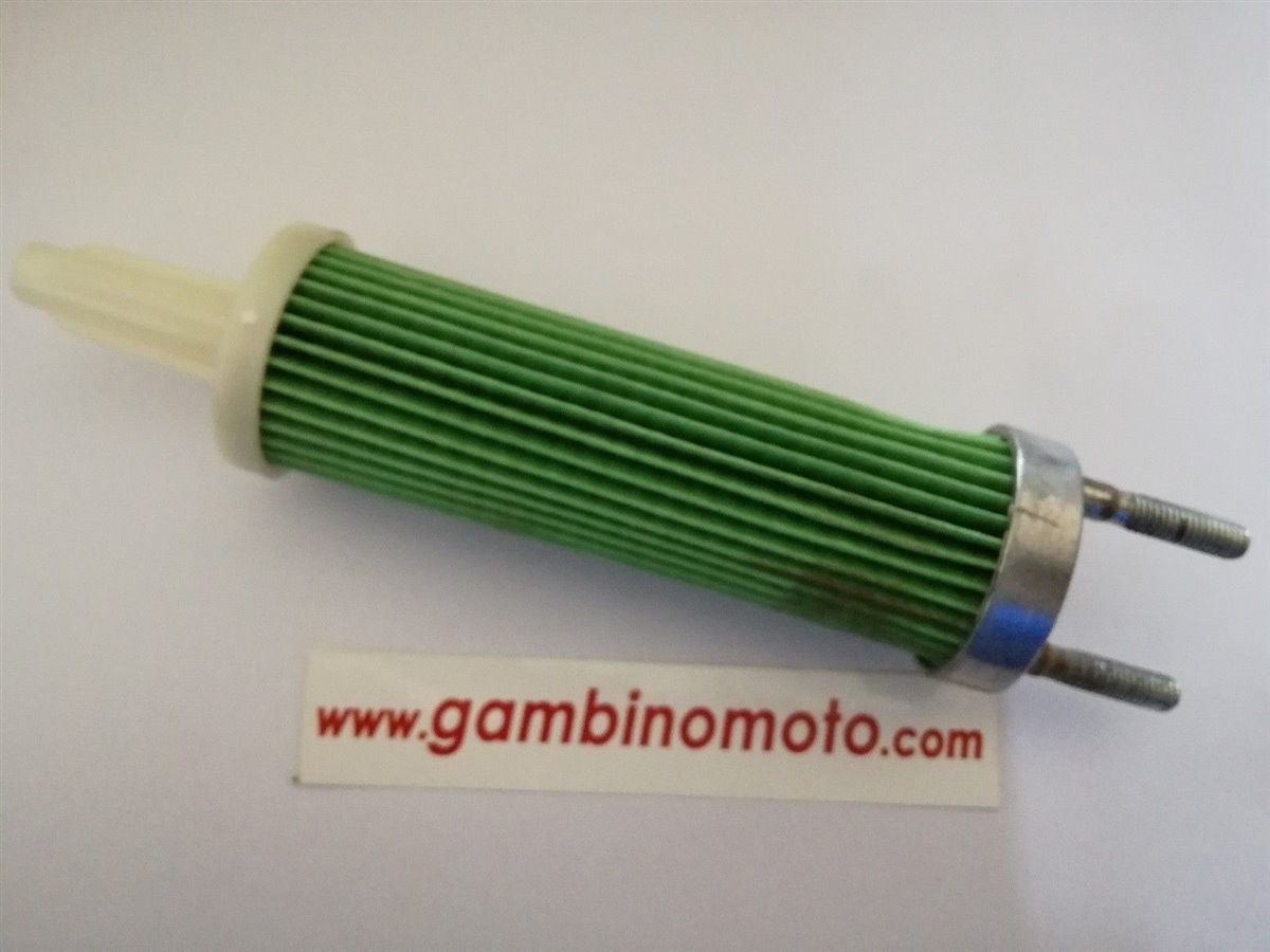 FILTRO CARTUCCIA NAFTA GASOLIO ZANETTI ZDM86 - ZDM88 -YANMARL100 - RAMNAY - KAMA - CM  9 CAVALLI Ø est. 39 mm - Ø int. 8 mm - h 180 mm