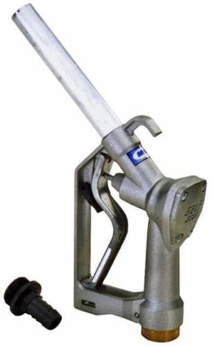 PISTOLA IN METALLO PER TRAVASO CARBURANTE PORTATA MASSIMA 120 L/MINUTO