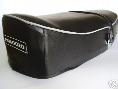 sella vespa 125-150-gt-gtr-sprint con logo piaggio