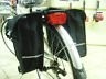 BORSA POSTERIORE BICICLETTA TREKKING NERA
