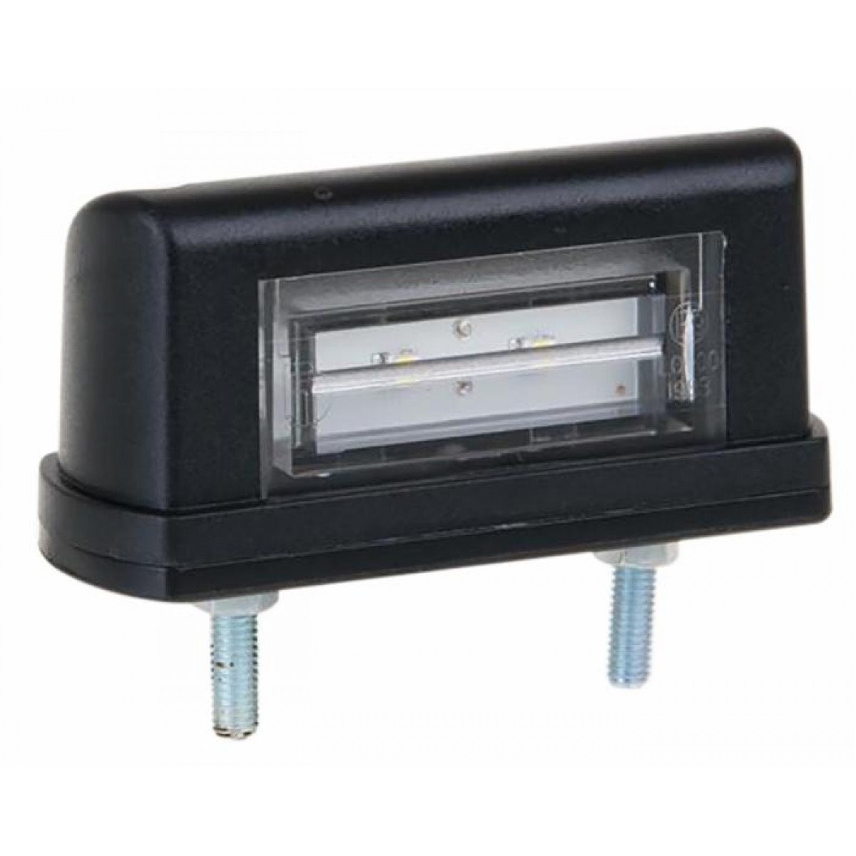 Luce targa a 2 led 10-30 V, 83x30,5x40 mm, 0,5m cablaggio 2X0,75 mm