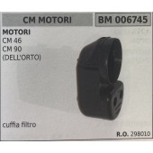 BRUMAR FILTRO CM MOTORI  MOTORI CM 46 CM 90 (DELL'ORTO)  cuffia filtro R.O. 298010