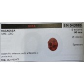 BRUMAR RUOTA RASAERBA IKRA  RASAERBA ILME 1000   coperchio esterno ruota anteriore e posteriore Ø esterno 90 mm Ø interno - spessore -  R.O. 2824793001