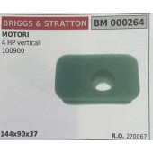 BRUMAR FILTRO BRIGGS & STRATTON  MOTORI 4 HP verticali 100900  144x90x37 R.O. 270067