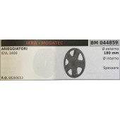 BRUMAR RUOTE VARIE IKRA - MOGATEC  ARIEGGIATORI IEVL 1400  Ø esterno 180 mm Ø interno - spessore -  R.O. 80200653