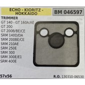 BRUMAR FILTRO ECHO - KIORITZ - HOKKAIDO  TRIMMER GT 140 - GT 160A/AE GT 200 GT 200B/BE/CE SRM 140D/DA SRM 200BE/CE SRM 210AE SRM 250E SRM 300 SRM 300E/E1 SRM 400E  57x56 R.O. 130310-06530