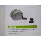   MARMITTA MOTORE BRIGGS & STRATTON Adattabil a motori Intek AVS OHV DA 11 A 19 HP completa di collettore  Marmitta con collettore B&S