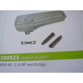 MARMITTA MOTORE BRIGGS & STRATTON MAX 40 -  3,4 HP vecchi tipi