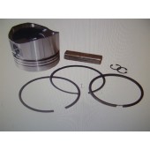 PISTONE COMPLETO DIAMETRO MM90,5 PER MOTORE RUGGERINI RF120 4 SEGMENTI CAMERA DECENTRATA