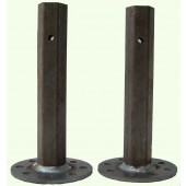 COPPIA MOZZI PORTARUOTA FISSI FLANGIATURA FIAT E BALILLA ESAGONO DA 27MM CM22