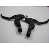 LEVE FRENO COPPIA IN'ALLUMINIO NERO MTB